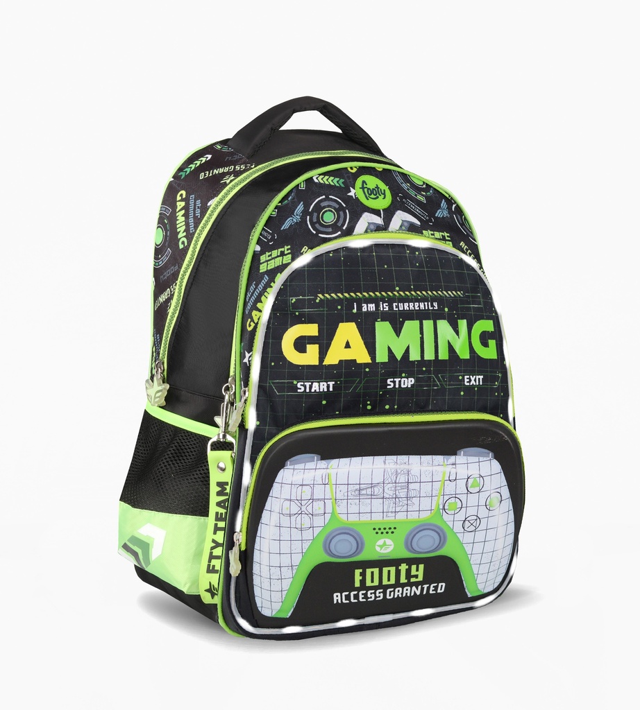 MOCHILA FOOTY ESPALDA VARON LEVEL UP C/LED