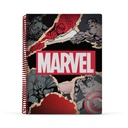 CUAD.MOOVING A4 UNIVERSITARIO 80H MARVEL RAYADO