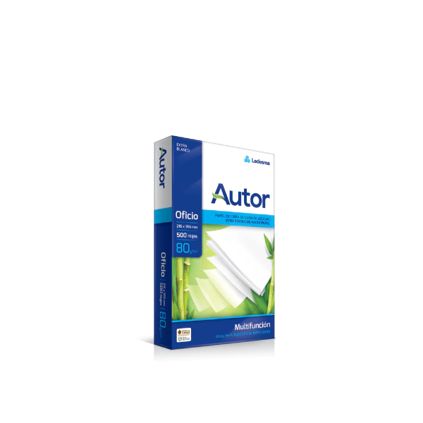 RESMA AUTOR 216X356 80G (OFICIO)