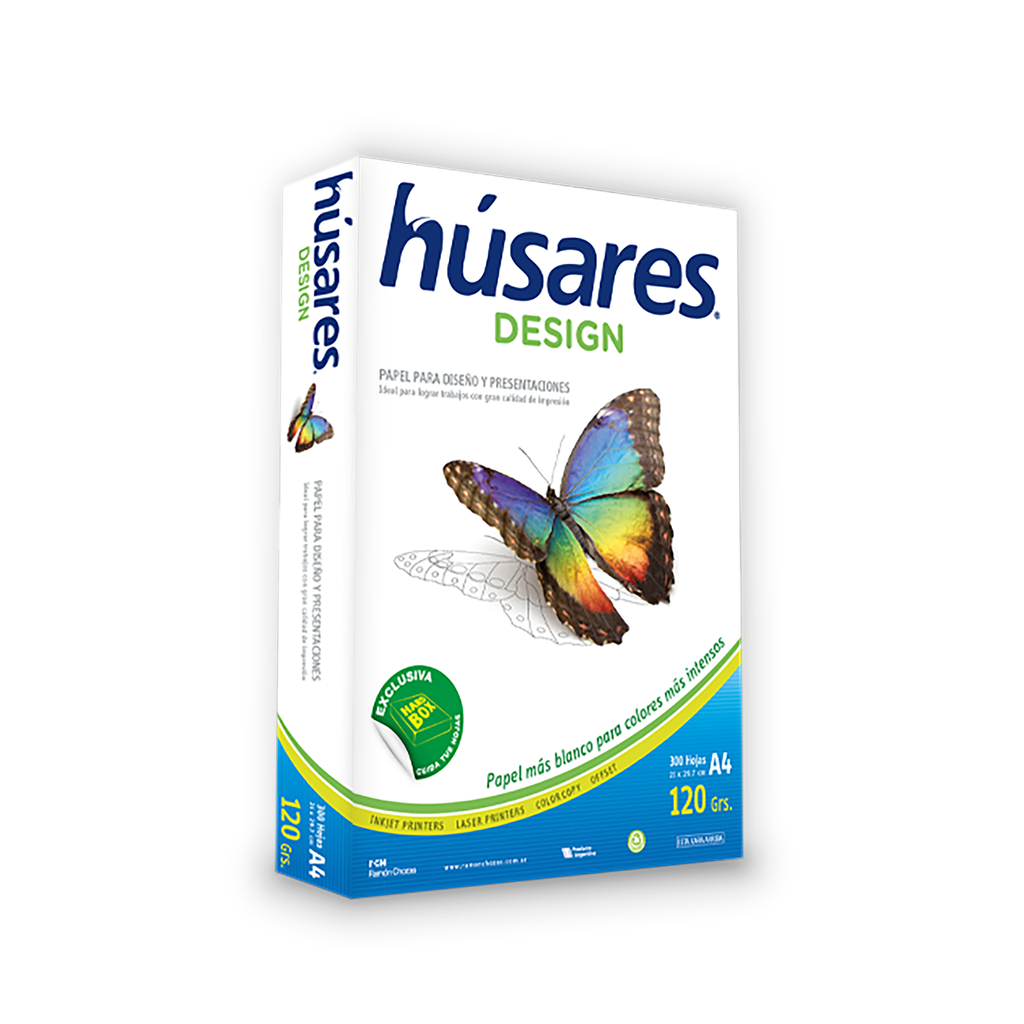 RESMA HUSARES DESIGN A4 120G X100H