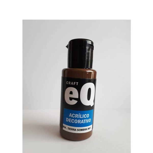 ACRILICO EQ 50CC TIERRA SOMBRA NATURAL