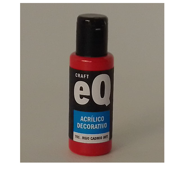 ACRILICO EQ 150CC ROJO CADMIO IMITACION