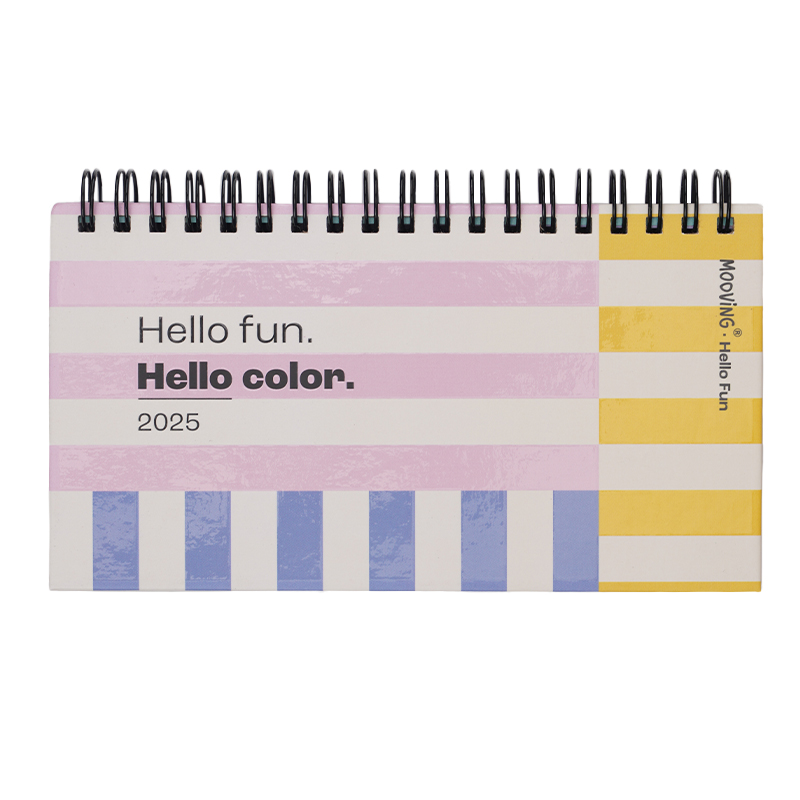 AGENDA MOOVING POCKET ESPIRALADA HELLO FUN