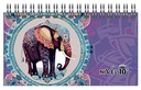 AGENDA NIVEL 10 POWER LINEA ELEFANTE C/ELASTICO