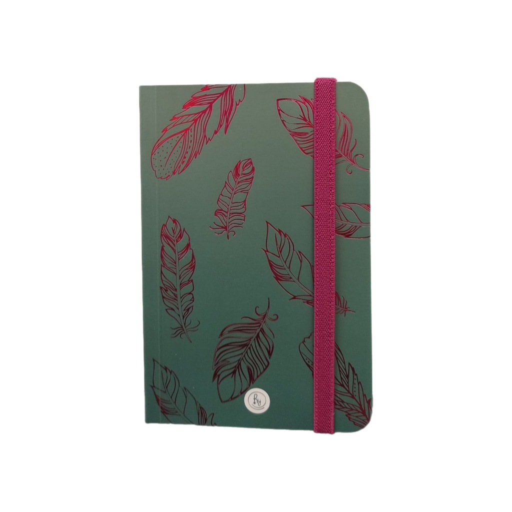 LIBRETA RY 1009 9.5X14.5CM C/ELASTICO METAL