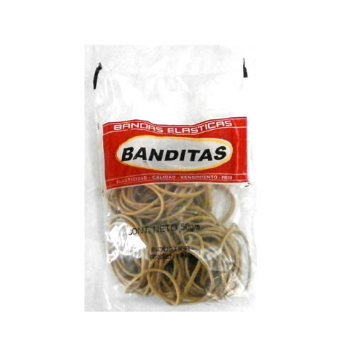 BANDAS ELASTICAS BANDITAS BOLSA X50G