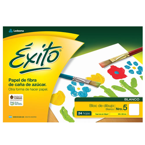 BLOCK EXITO Nº5 BLANCO X24H