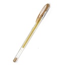 BOLIGRAFO UNI SIGNO GEL METAL ORO