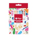 BOLIGRAFO FILGO GEL POP ROLLER GEL X10 GLITTER