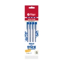 BOLIGRAFO FILGO 026 STICK X 4 AZUL