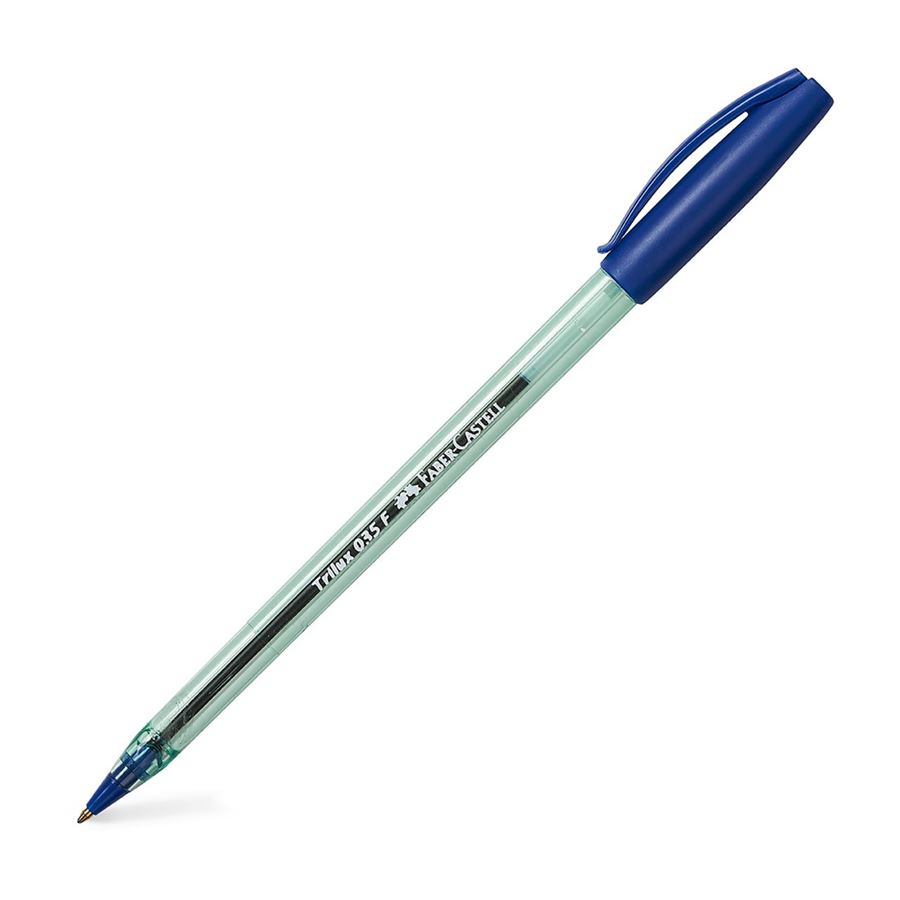 BOLIGRAFO FABER TRILUX 035 X12 AZUL