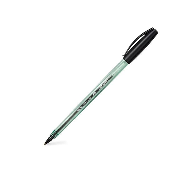 BOLIGRAFO FABER TRILUX 035 X12 NEGRO