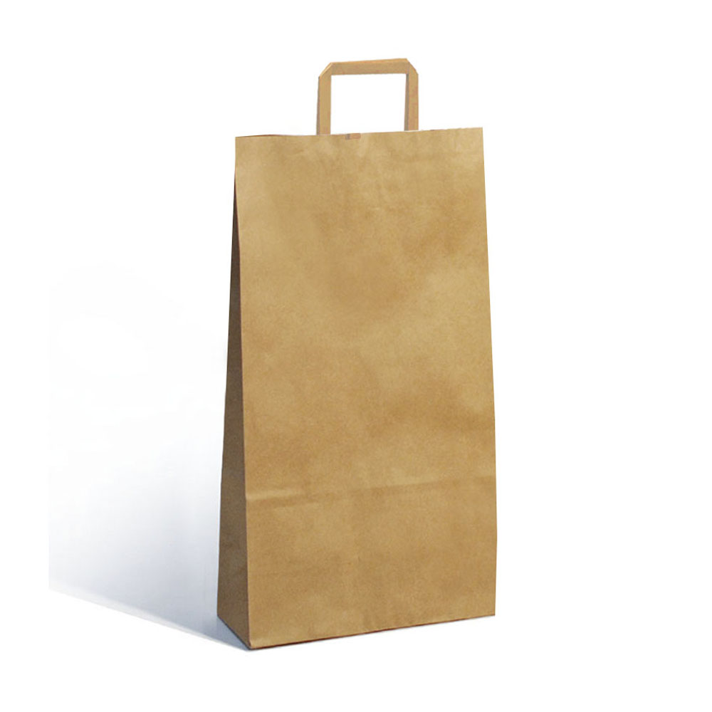 BOLSA RP KRAFT 2 BOTELLAS 22X10X42 X10