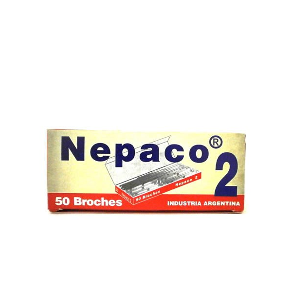 BROCHES NEPACO Nº2 METALICO X50 2002