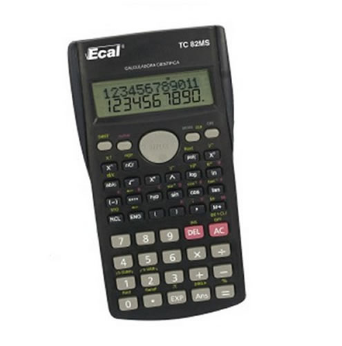 CALCULADORA ECAL CIENTIFICA TC82MS 12DIG+2PILAS