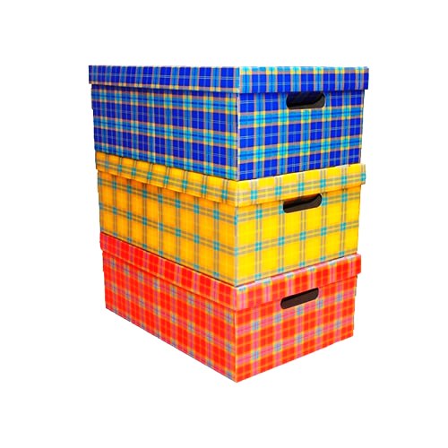 CAJA ESCOSES MEDIANA X3(ROJO-AZUL-AMARILLO)