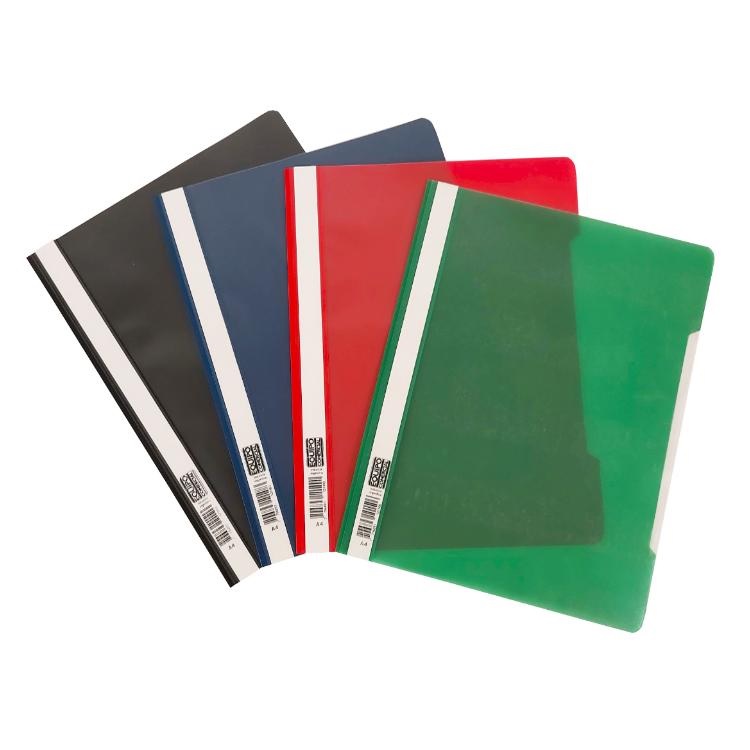 CARPETA A4 BASE OPACA LUMA NEGRA X10