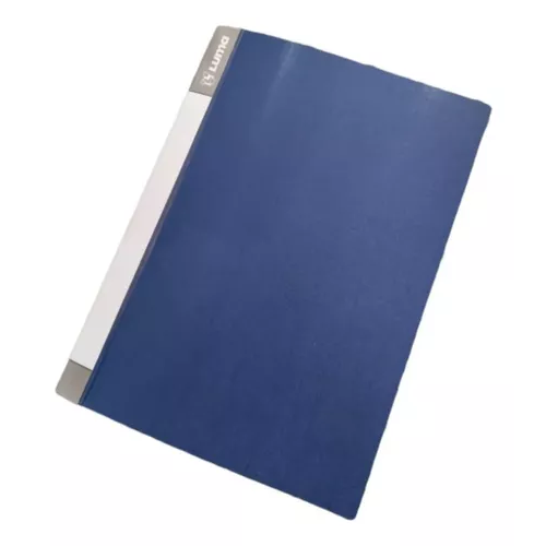 CARPETA A4 CON FOLIOS LUMA X30 FOLIOS AZUL