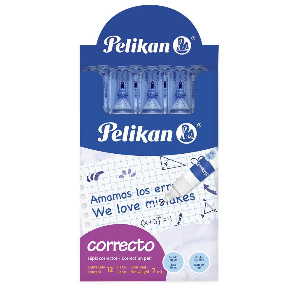 CORRECTOR PELIKAN LAPIZ CORRECTO 7ML CAJAX12