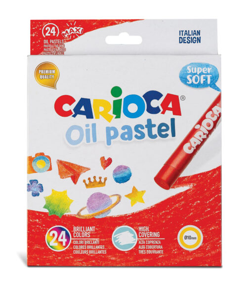 CRAYONES CARIOCA OIL PASTEL MAX X 24