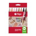 CRAYONES FILGO X8 TONOS PIEL LIQUIDACION