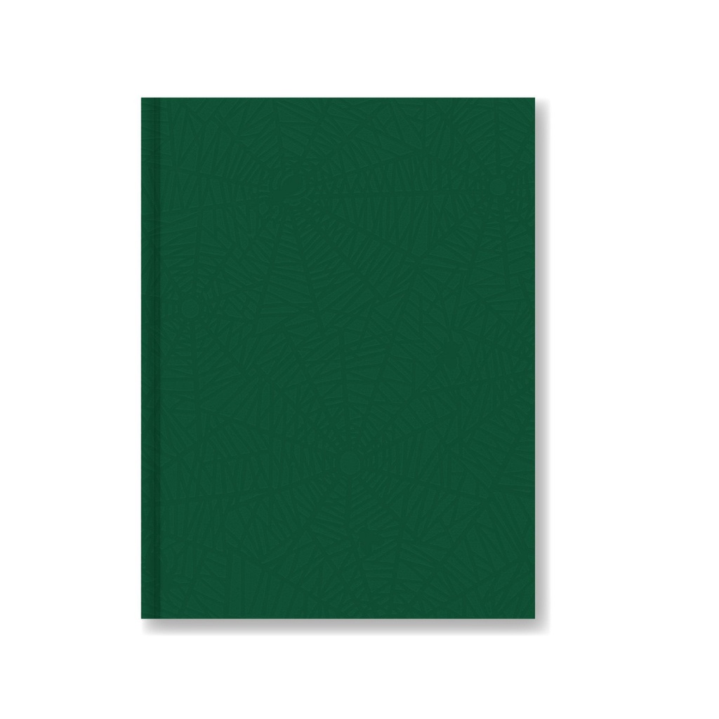 CUADERNO LAPRIDA T/D ARAÑA 50H VERDE RAYADO