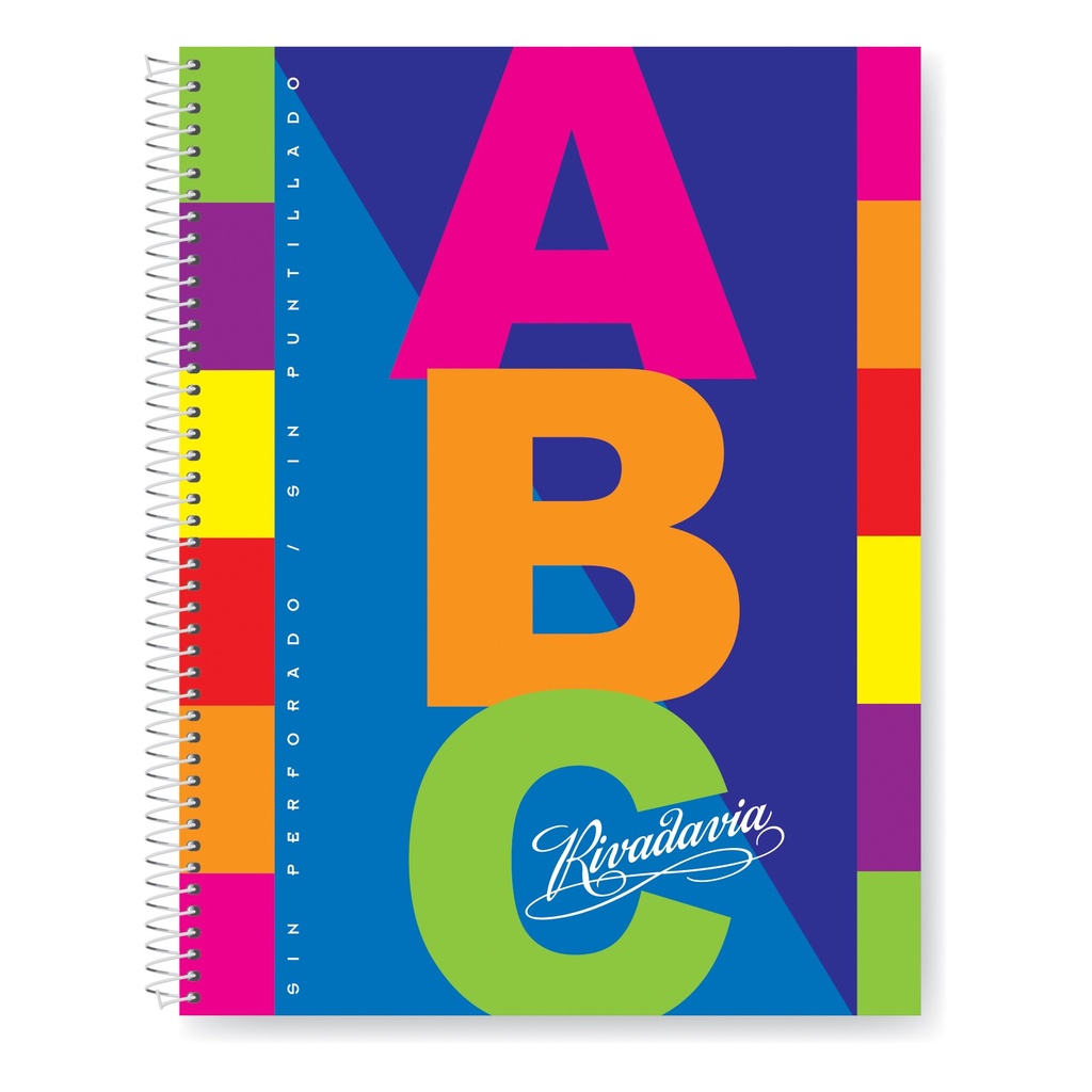 CUADERNO RIVADAVIA ABC PARA FORRAR 21X27 60H RAYADO