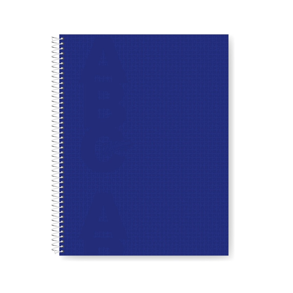 CUADERNO RIVADAVIA ABC 21X27 60H AZUL CUADRICULADO