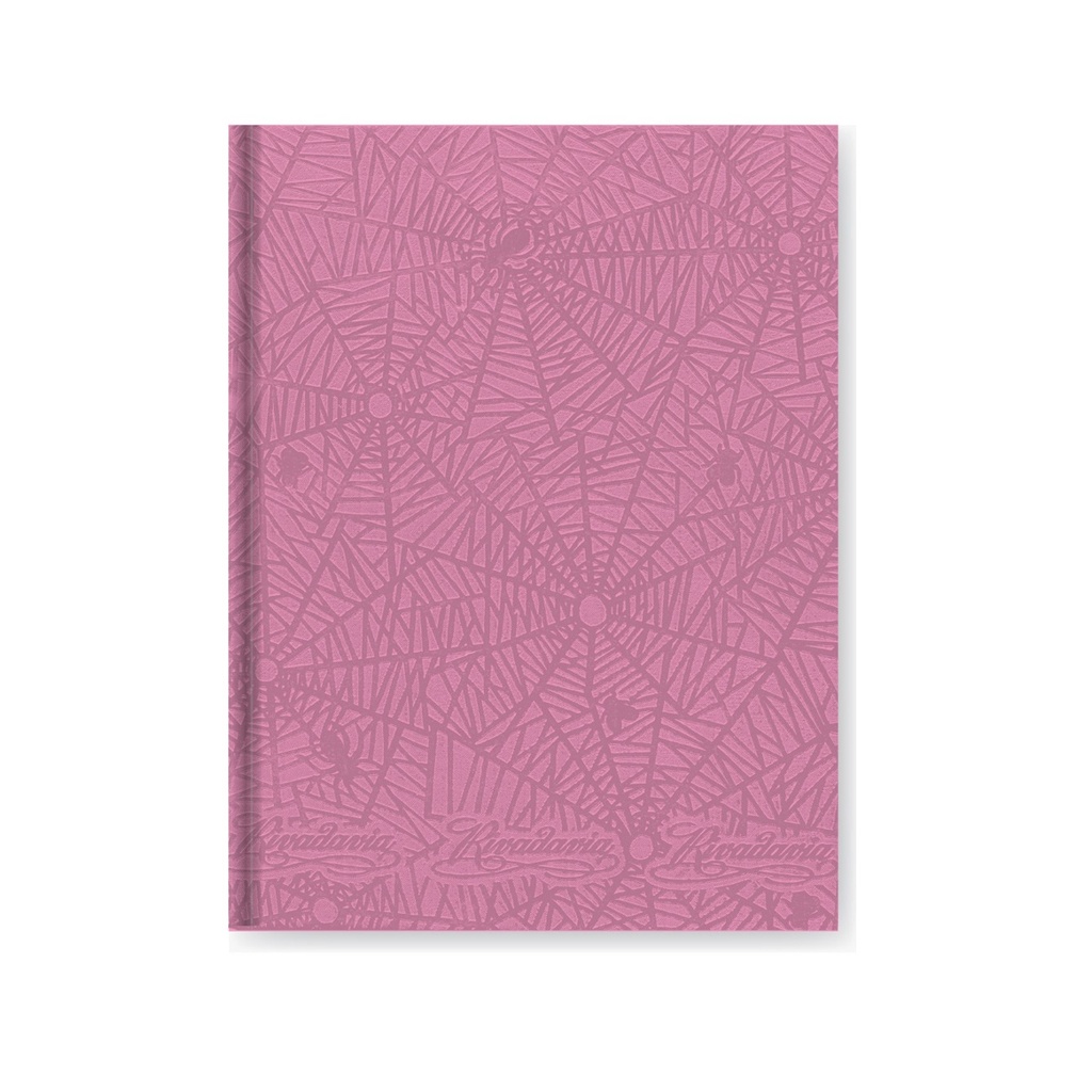 CUADERNO RIVADAVIA ABC VINIL 98H ROSA RAYADO