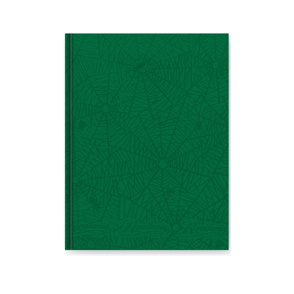 CUADERNO RIVADAVIA ABC VINIL 98H VERDE RAYADO