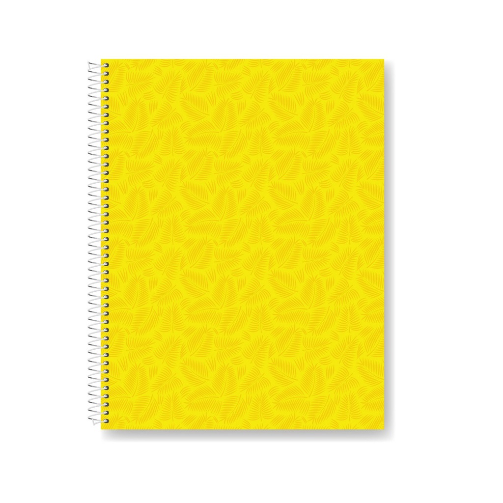 CUADERNO LAPRIDA AB7 21X27 60H AMARILLO RAYADO