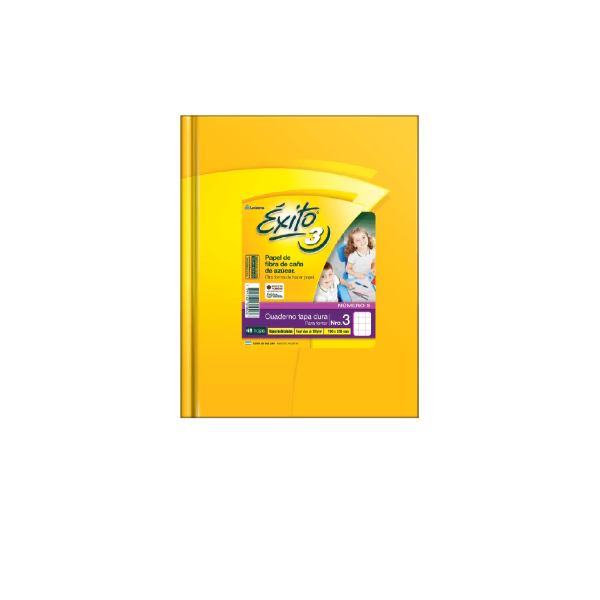 CUADERNO EXITO N°3 P/FORRAR 48H CUADRICULADO