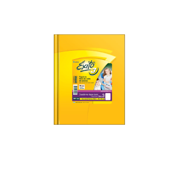 CUADERNO EXITO N°3 P/FORRAR 100H RAYADO