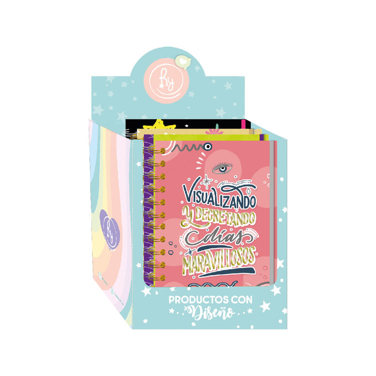 CUADERNO RY 1012 15X21 ANILLADO MC 80H