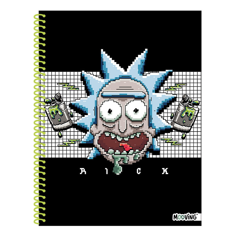 CUADERNO MOOVING A4 UNIVERSITARIO 80H RICK AND MORTY R