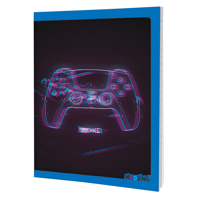 CUADERNO MOOVING 16X21 T/F 48H PLAYSTATION