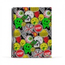 CUADERNO MOOVING A4 UNIVERSITARIO 80H BLACK MOOD