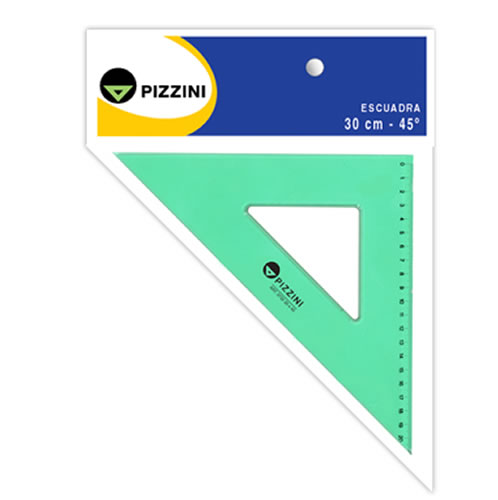 ESCUADRA PIZZINI ESTUDIO 30CM X45º