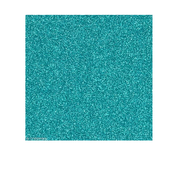 GOMA EVA GLITTER REXON X10 TURQUESA