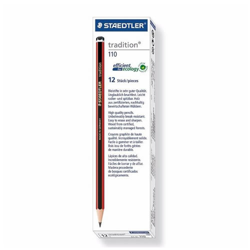 LAPIZ STAEDTLER TRADITION 2B X12