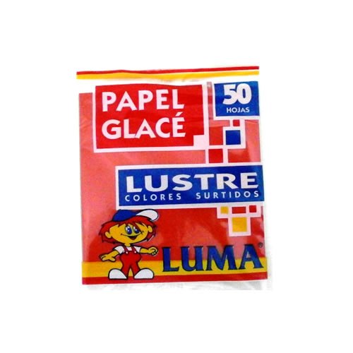 PAPEL GLACE LUSTRE TACO X 50H