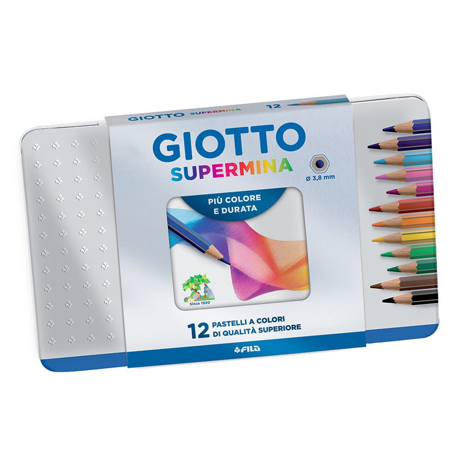 PINTURITAS GIOTTO SUPERMINA LATA X12