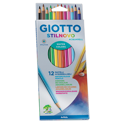 PINTURITAS GIOTTO STILNOVO X12 ACUARELABLE