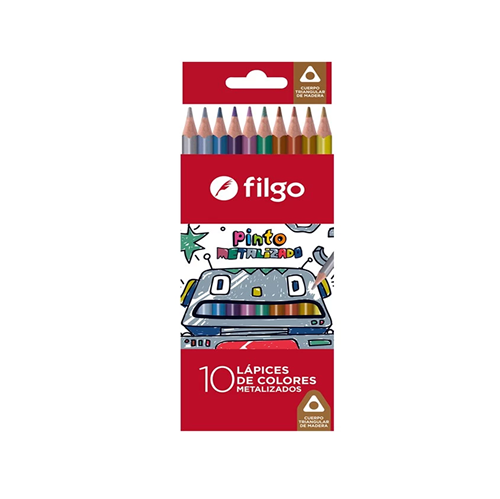 PINTURITAS FILGO X10 METAL LARGAS