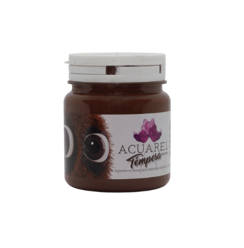 TEMPERA ACUAREL POTE 250G MARRON