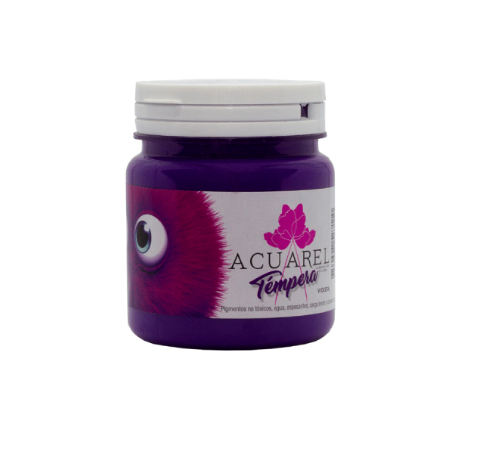 TEMPERA ACUAREL POTE 250G VIOLETA