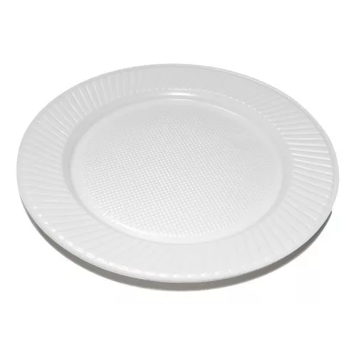 PLATO REFORZADO BLANCO 16CM X50