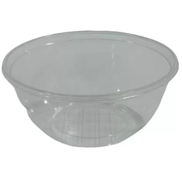 BOWL PLASTICO CRISTAL 480CC X10