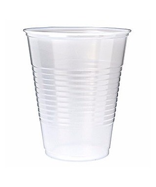 VASO PLASTICO CRISTAL 180CC X100