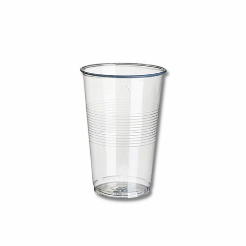 VASO PLASTICO CRISTAL 330CC X100